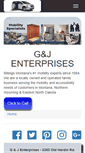 Mobile Screenshot of gandjenterprises.com